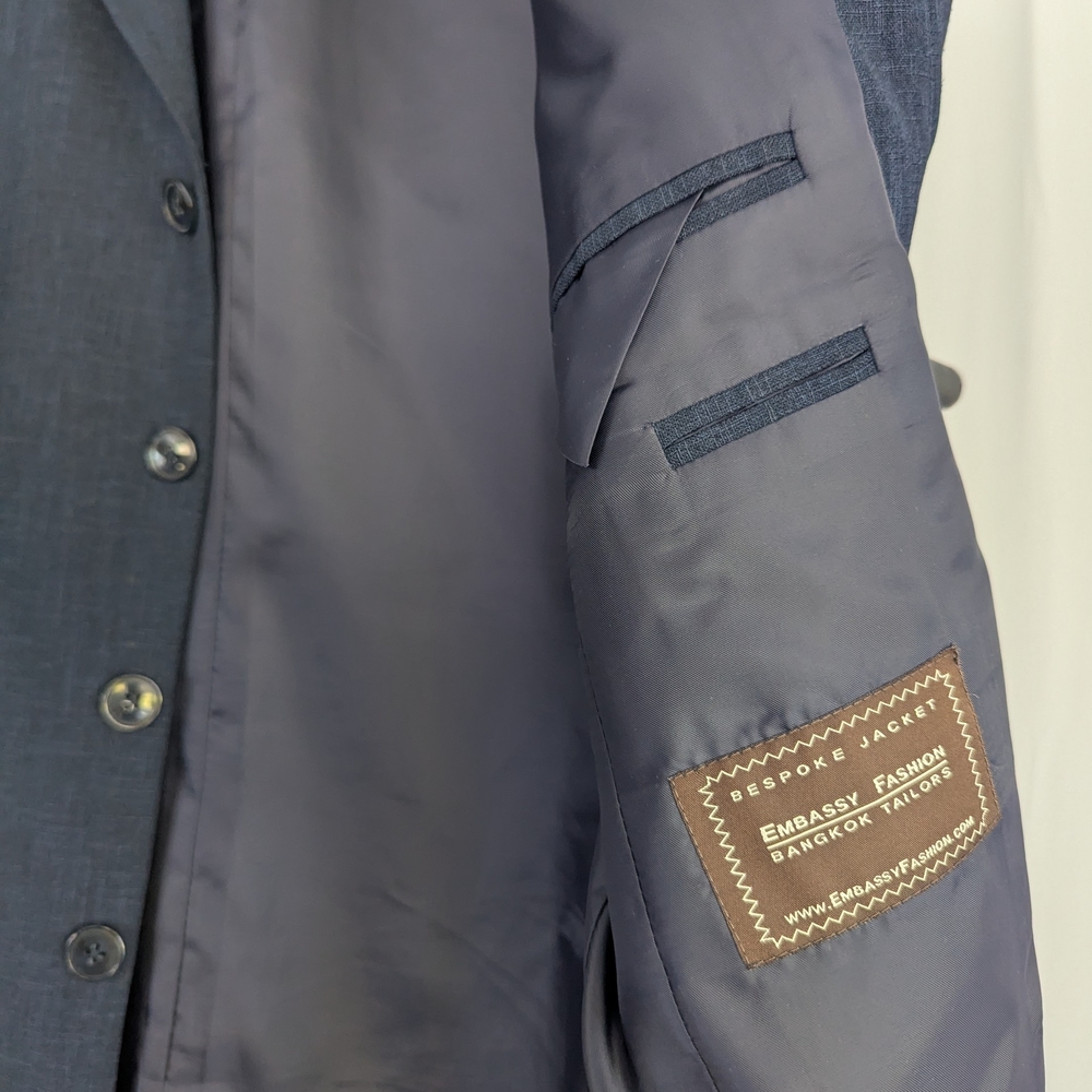 Men's Gray Performance Jacket - Picture 5 of 6